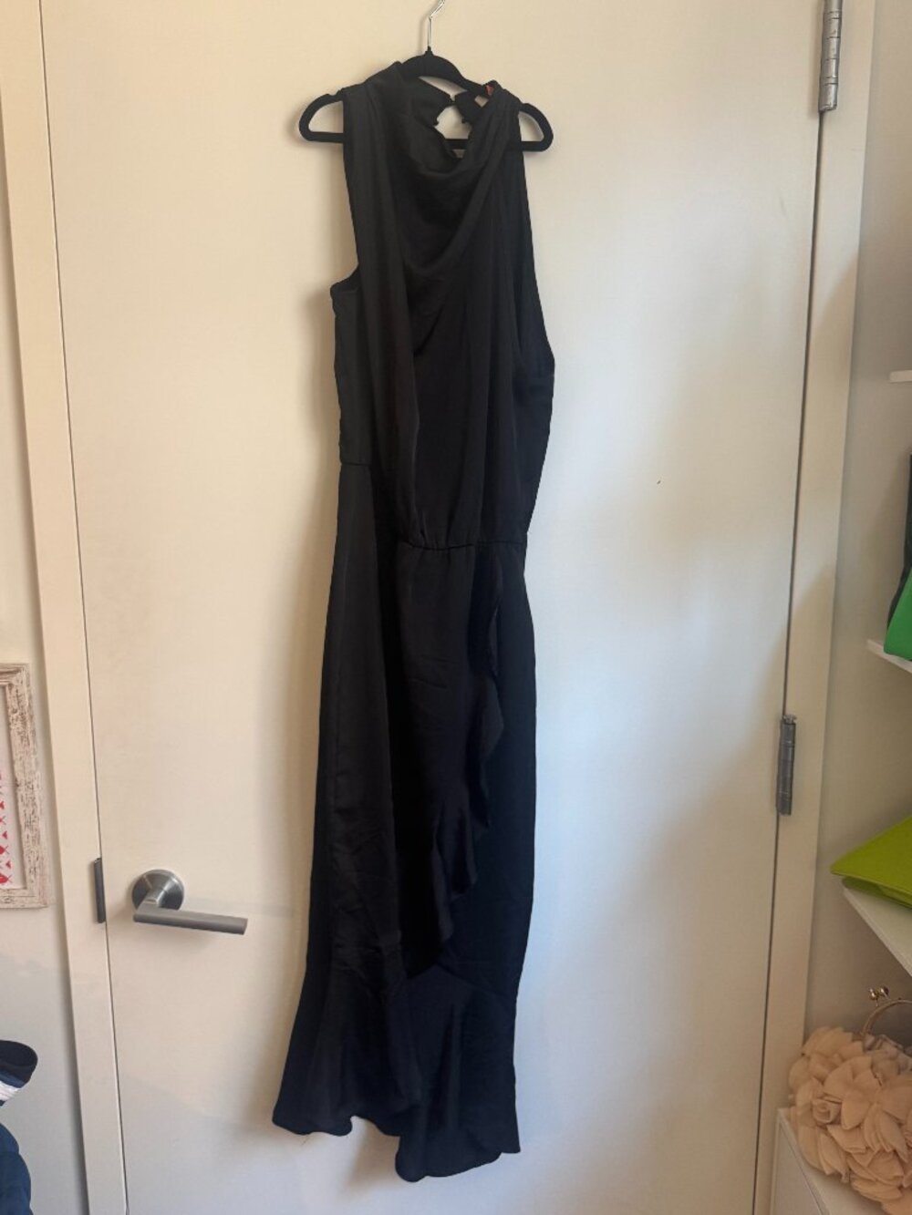 BRAND NEW WITH TAGS GORGEOUS MANGO BLACK COCKTAIL DRESS